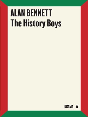 cover image of The History Boys